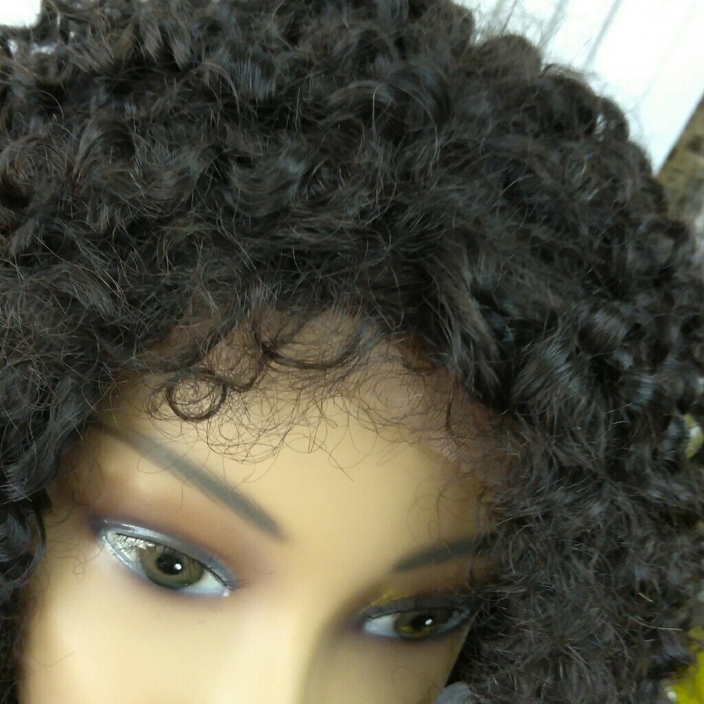 99.00 Jerry Curl Virgin Human Hair Wig 